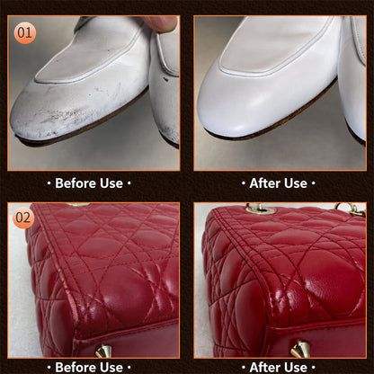 Leather Recoloring Balm 30g – Restore Faded Leather & Cover Scuffs | Plant-Based Formula