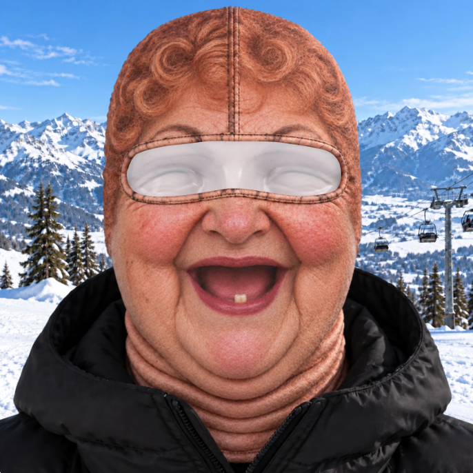 🔔Custom Funny Ski Mask - Personalized Birthday Gifts For Ski Lovers - Born For The Slopes