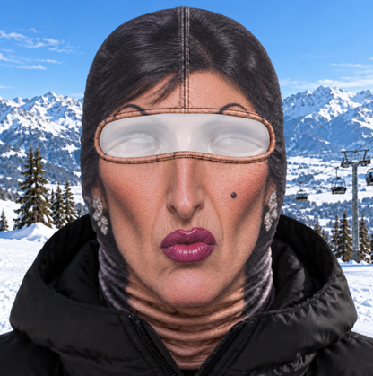 🔔Custom Funny Ski Mask - Personalized Birthday Gifts For Ski Lovers - Born For The Slopes