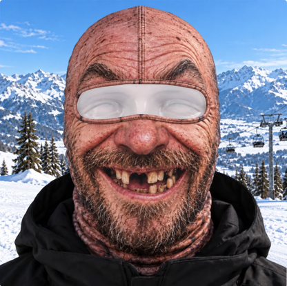 🔔Custom Funny Ski Mask - Personalized Birthday Gifts For Ski Lovers - Born For The Slopes