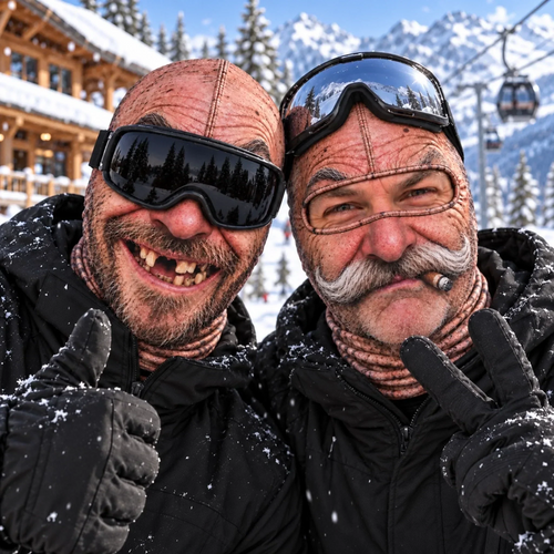 🔔Custom Funny Ski Mask - Personalized Birthday Gifts For Ski Lovers - Born For The Slopes