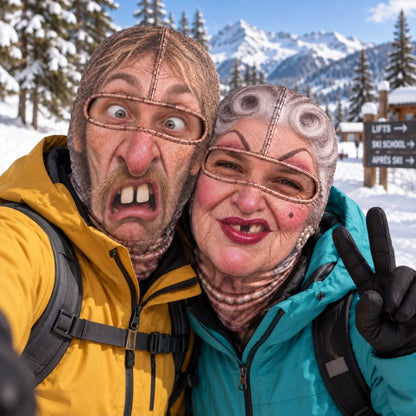 🔔Custom Funny Ski Mask - Personalized Birthday Gifts For Ski Lovers - Born For The Slopes