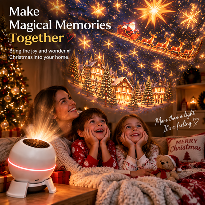 ⛄️Turn Any Room Into a Christmas Wonderland – Holiday Projection Night Light