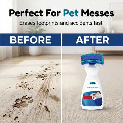 🔥 50% OFF Today!!No-Wash Carpet & Sofa Cleaner with Brush