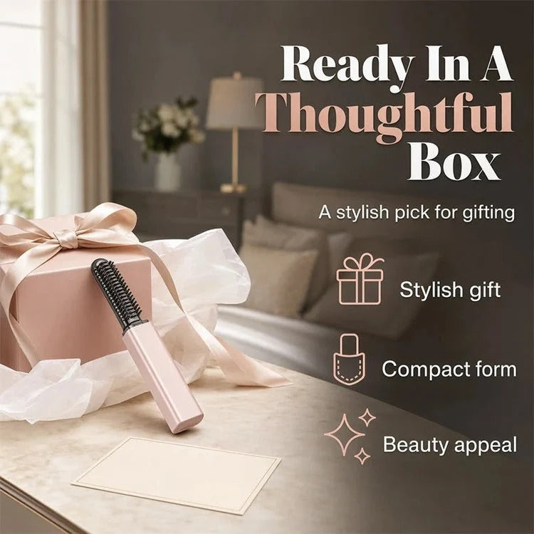 ✨ Last Day – 50% OFF!Mini Curlers Portable Bang Styling Comb