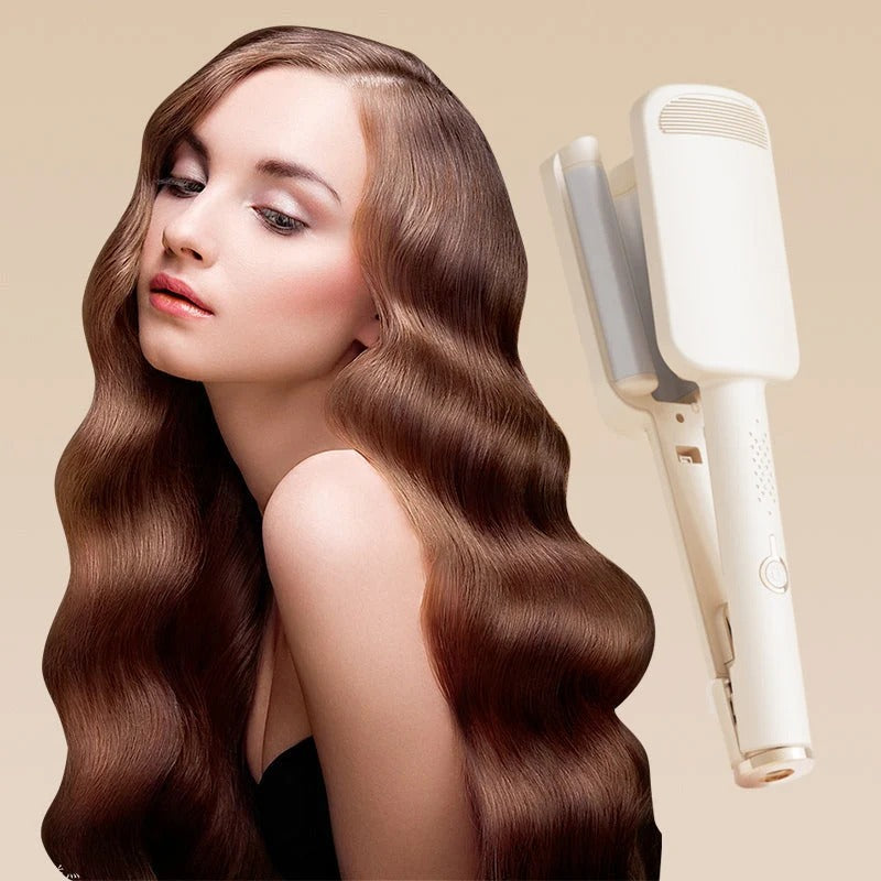 ✨ Last Day – 50% OFF!Curl Big Waves Instantly! No-Damage 32mm U-Barrel Curler