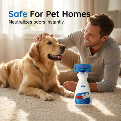 🔥 50% OFF Today!!No-Wash Carpet & Sofa Cleaner with Brush
