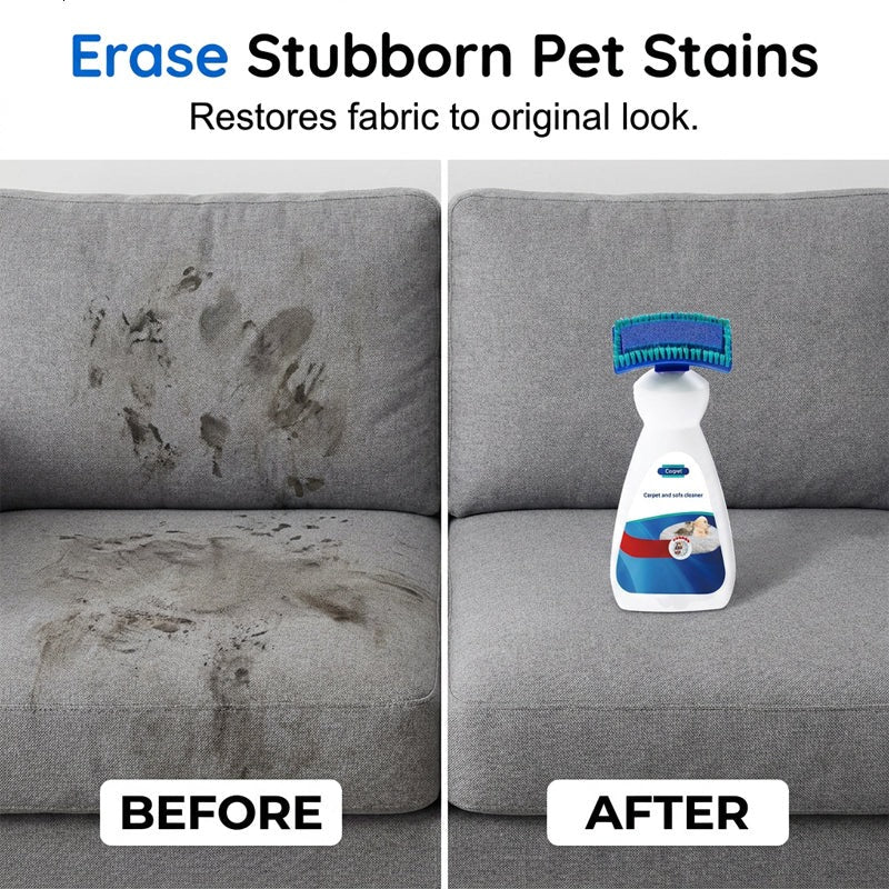 🔥 50% OFF Today!!No-Wash Carpet & Sofa Cleaner with Brush