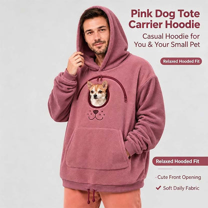 Cozy Fleece Pet Bonding Pouch Hoodie🐾