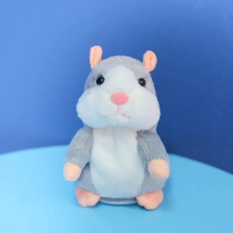 Talking Hamster Plush – repeats whatever you say, auto head-shaking, hilarious fun for kids & adults