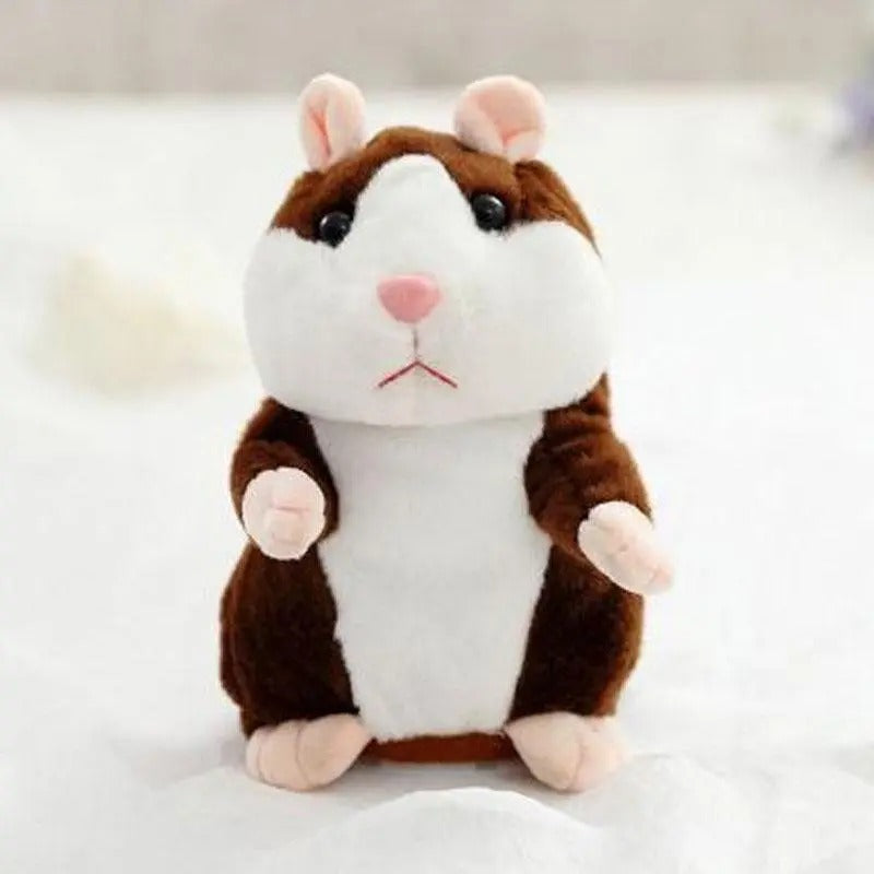 Talking Hamster Plush – repeats whatever you say, auto head-shaking, hilarious fun for kids & adults