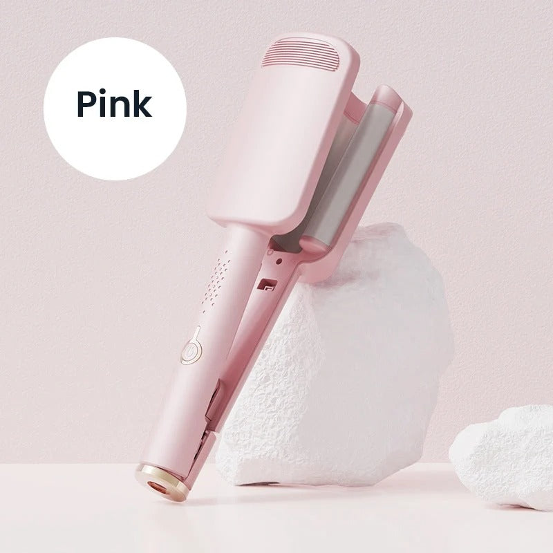 ✨ Last Day – 50% OFF!Curl Big Waves Instantly! No-Damage 32mm U-Barrel Curler