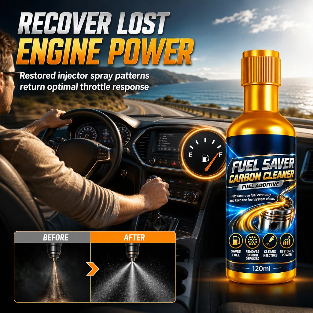 🚗 50% OFF NOW! ⛽ Car System Cleaner Additive – Deep Injector Cleanse, Carbon Deposit Removal & Restore Lost MPG 🔧