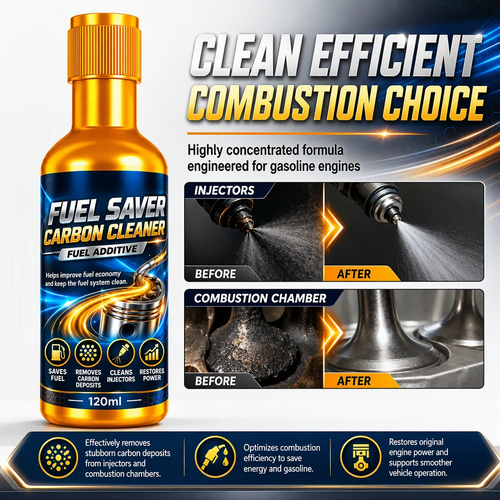 🚗 50% OFF NOW! ⛽ Car System Cleaner Additive – Deep Injector Cleanse, Carbon Deposit Removal & Restore Lost MPG 🔧