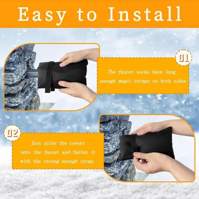 🔥 50% OFF Today!!🎉2-Pcs Outdoor Faucet Cover Pack