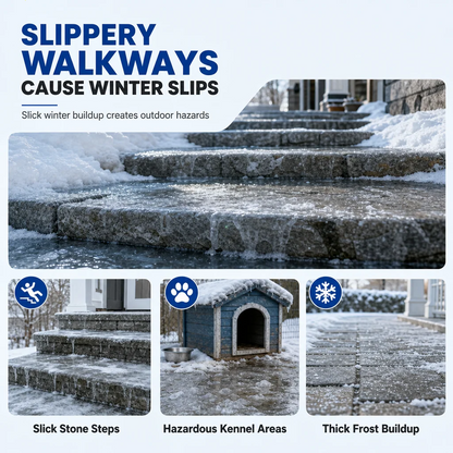 🔥Last Day Get 50% OFF!!❄️Outdoor De-Icing & Snow Melting Spray – pet-safe, dissolves frost on contact. Clear steps, walkways & patios fast